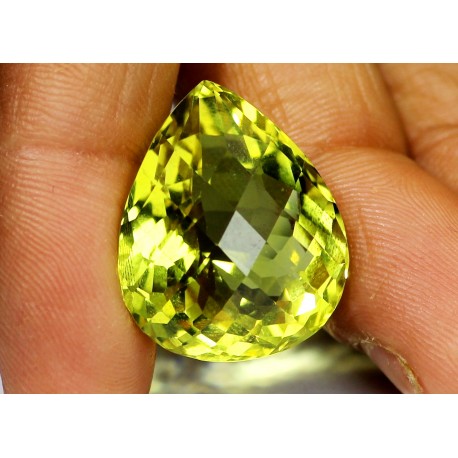 Lemon quartz 27.30 CT Gemstone Afghanistan 0007