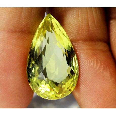 Lemon quartz 23.20 CT Gemstone Afghanistan 0012