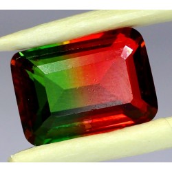 Bi Color Quartz 6.50 CT Gemstone Afghanistan 009