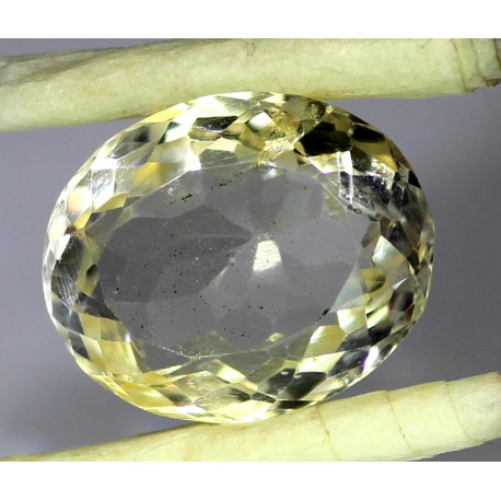 12.8 Carat 100% Natural Golden Topaz Gemstone Afghanistan Product No 0060