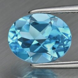 5 CT Blue Topaz Gemstone 0020