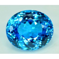 22.60 CT Blue Topaz Gemstone 0047