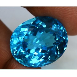 22.60 CT Blue Topaz Gemstone 0048