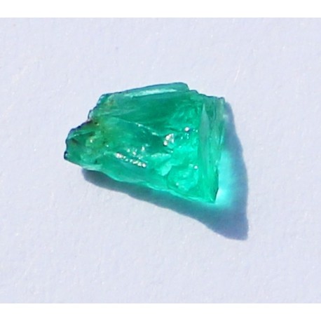 0.45 CT 100% Natural  Rough Emerald Gemstone Afghanistan 335