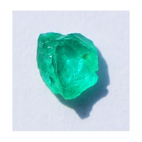 0.43 CT 100% Natural  Rough Emerald Gemstone Afghanistan 338