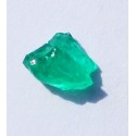 0.71 CT 100% Natural  Rough Emerald Gemstone Afghanistan 341