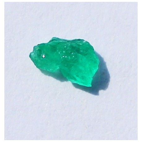 0.25 CT 100% Natural  Rough Emerald Gemstone Afghanistan 343