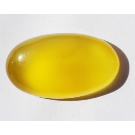 Yellow Agate Yemeni 23.70 CT Gemstone Afghanistan Product No 185