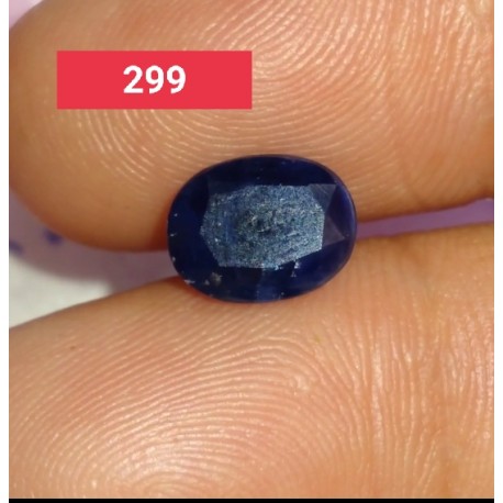 2.55 Carat 100% Natural Sapphire Gemstone Afghanistan Product No 299