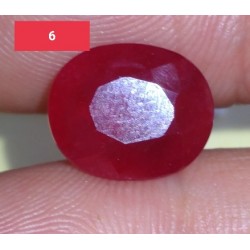 5.0 Carat 100% Natural Ruby Gemstone Afghanistan Product No 4