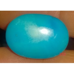 Natural Turquoise 15.40 CT Sky Blue Gemstone 0253