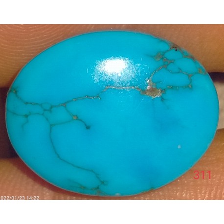 Turquoise 21.85 CT Sky Blue Gemstone 0311