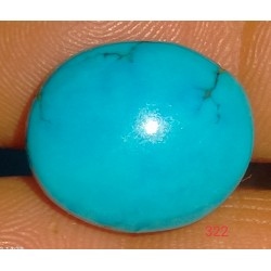 Turquoise 9.80 CT Sky Blue Gemstone 0322