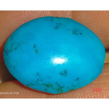 Turquoise 14.30 CT Sky Blue Gemstone 0360