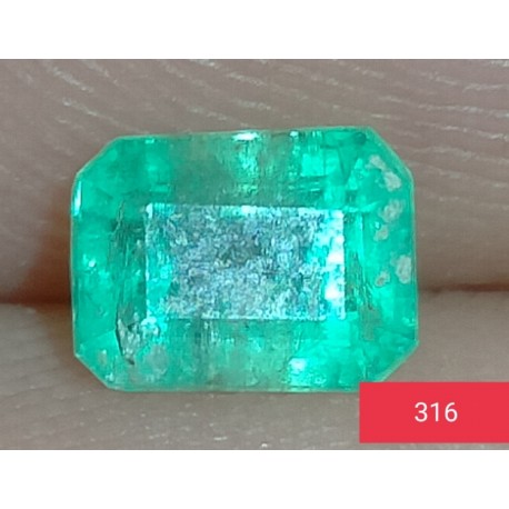 0.40 Carat 100% Natural Emerald Gemstone Afghanistan Product No 316