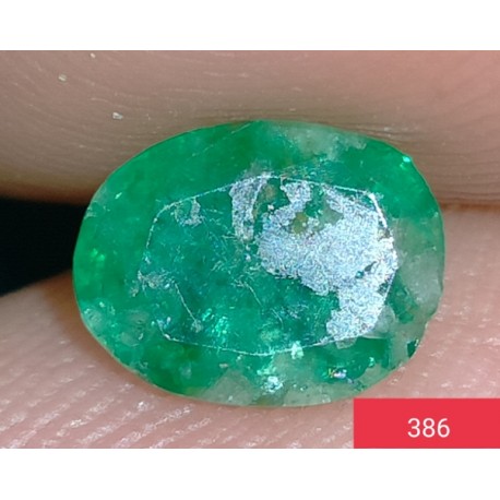 0.85 Carat 100% Natural Emerald Gemstone Afghanistan Product No 386