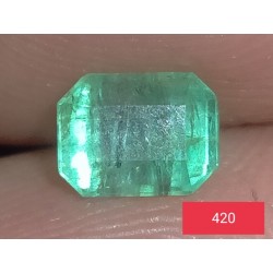 0.60 Carat 100% Natural Emerald Gemstone Afghanistan Product No 420