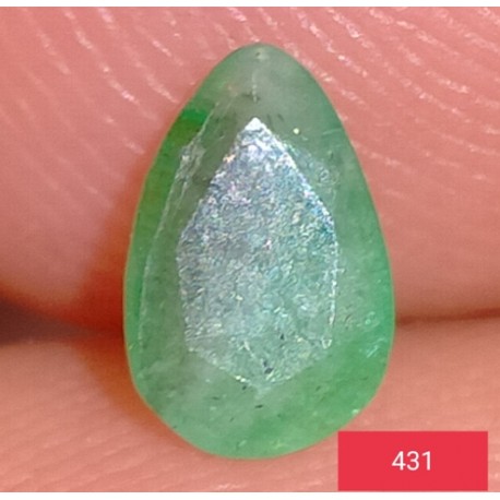 0.5 Carat 100% Natural Emerald Gemstone Afghanistan Product No 431