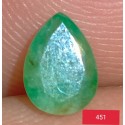 0.5 Carat 100% Natural Emerald Gemstone Afghanistan Product No 451