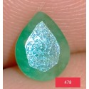 1.0 Carat 100% Natural Emerald Gemstone Afghanistan Product No 478