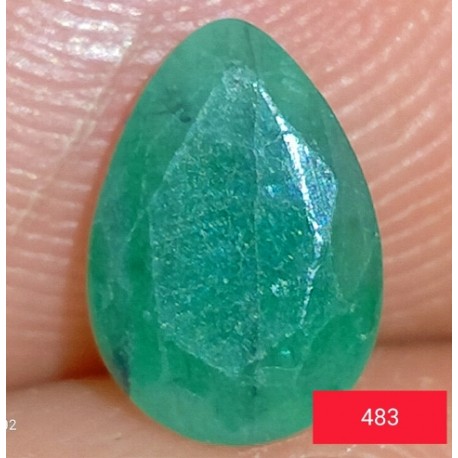 1.0 Carat 100% Natural Emerald Gemstone Afghanistan Product No 483