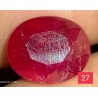 4.85 CT  Natural Ruby Gemstone Africa Color Enhance Product No 27