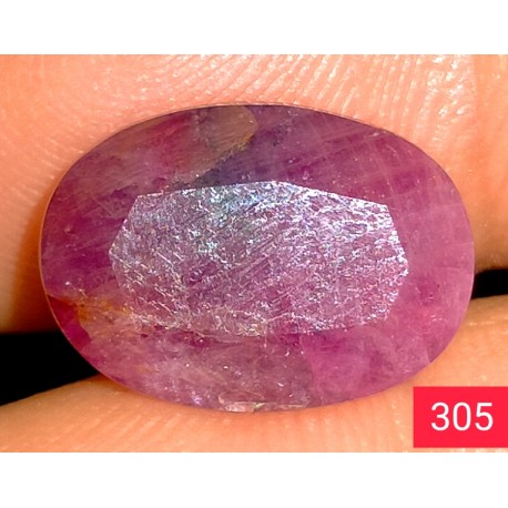 6.30 CT 100 % Natural Ruby  Gemstone Kashmir 0305