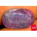 5.10 CT 100 % Natural Ruby  Gemstone Kashmir 0308