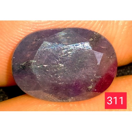 5.0 CT 100 % Natural Ruby  Gemstone Kashmir 0311