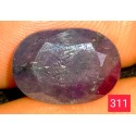 5.0 CT 100 % Natural Ruby  Gemstone Kashmir 0311