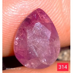 2.85 CT 100 % Natural Ruby  Gemstone Kashmir 0314