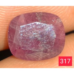 2.60 CT 100 % Natural Ruby  Gemstone Kashmir 0317