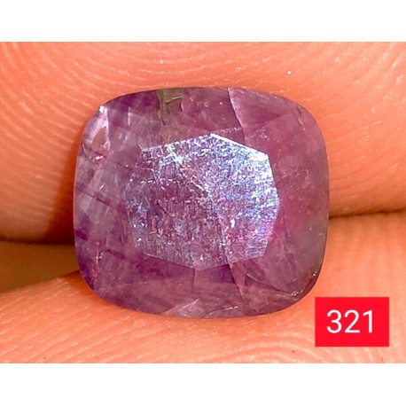 2.20 CT 100 % Natural Ruby  Gemstone Kashmir 0321