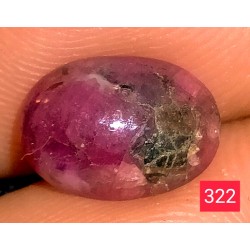2.6 CT 100 % Natural Ruby  Gemstone Kashmir 0322