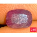 2.30 CT 100 % Natural Ruby  Gemstone Kashmir 0324