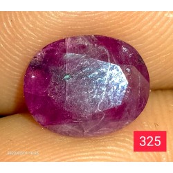 2.6 CT 100 % Natural Ruby  Gemstone Kashmir 0325