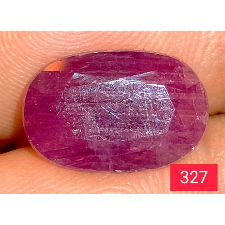 5.47 CT 100 % Natural Ruby  Gemstone Kashmir 0327