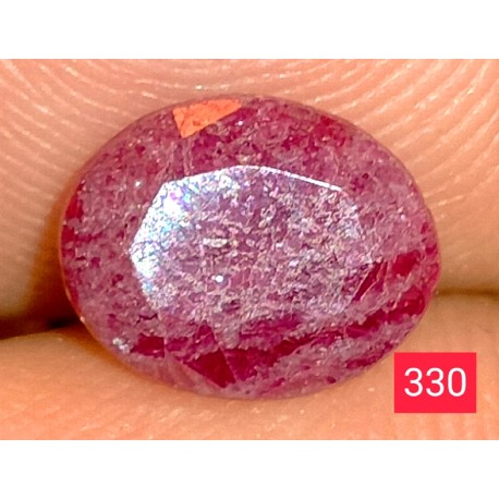 2.10 CT 100 % Natural Ruby  Gemstone Kashmir 0330