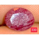 2.10 CT 100 % Natural Ruby  Gemstone Kashmir 0330