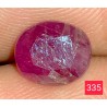 2.0 CT 100 % Natural Ruby  Gemstone Kashmir 0335