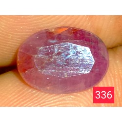 3.05 CT 100 % Natural Ruby  Gemstone Kashmir 0336
