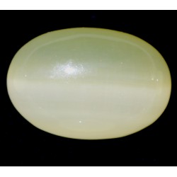 Yellowish Green 65 CT Onyx Oval Cut Gemstone  0003