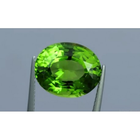 1.40 CT Green Peridot Gemstone Afghanistan 0042