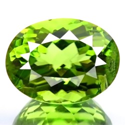 1.55 CT Green Peridot Gemstone Afghanistan 0045