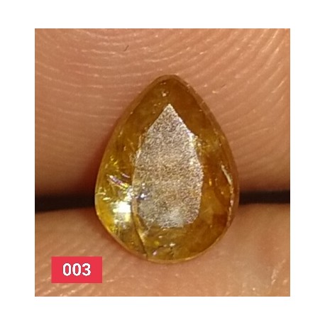 1.05 Carat 100% Natural Yellow Sapphire Gemstone Afghanistan Product No 003