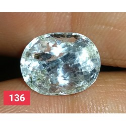 4.65 Carat 100% Natural Aquamarine Gemstone Afghanistan Product No 0136