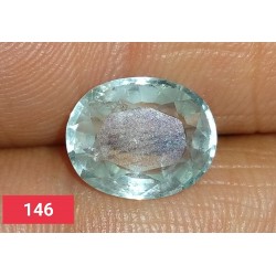 3.45 Carat 100% Natural Aquamarine Gemstone Afghanistan Product No 0146
