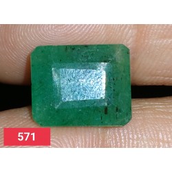 7.15 Carat 100% Natural Emerald Gemstone Afghanistan Product No 0571