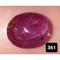 Ruby 2.75 CT Cabochon Gemstone Afghanistan 0361