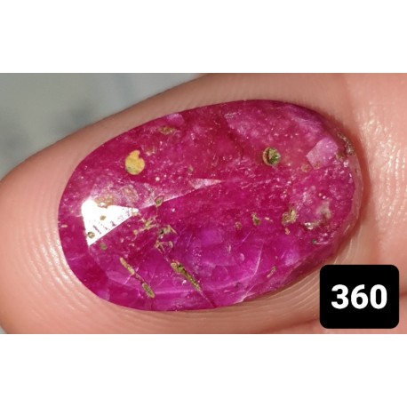 Ruby 7.85 CT Cabochon Gemstone Afghanistan 0360